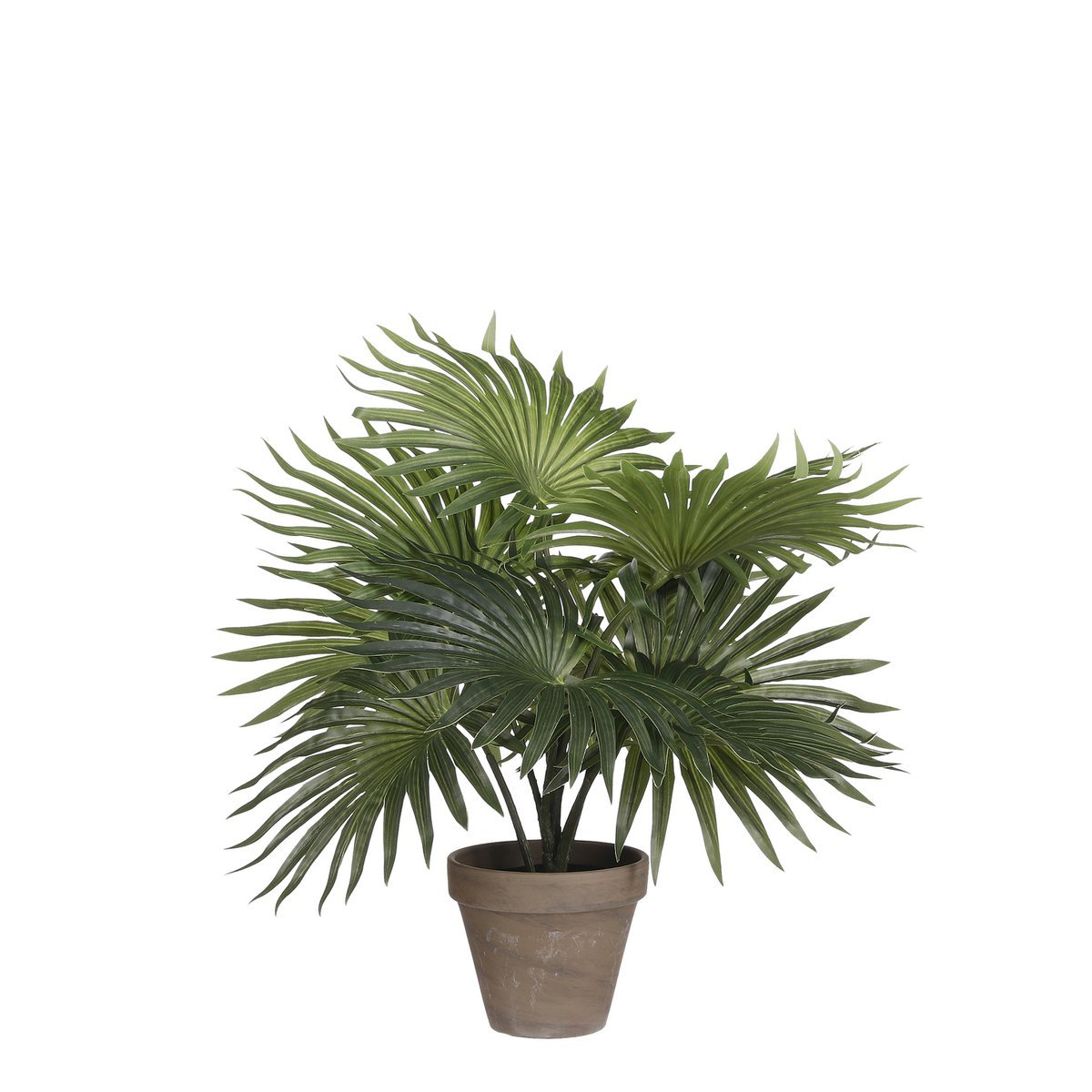 Palm Kunstplant in Bloempot Stan H40 x Ø35 cm Groen