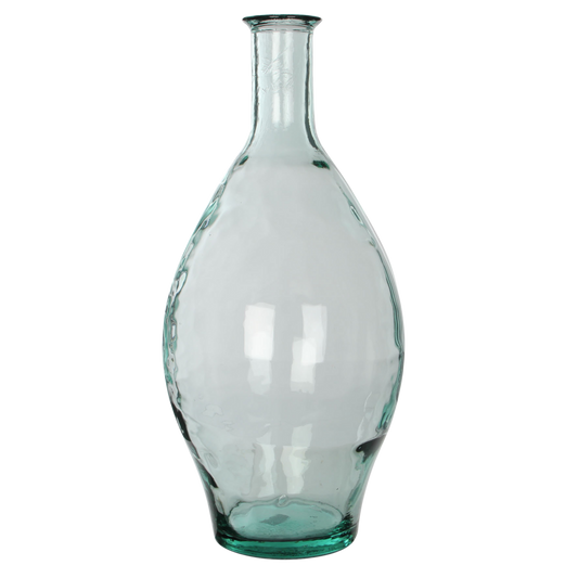 Kyara Fles Vaas H60 x Ø28 cm Gerecycled Glas Transparant