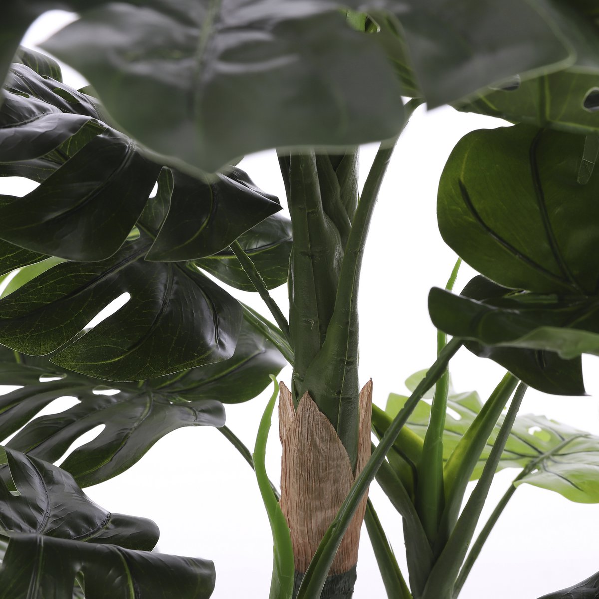 Monstera Kunstplant H140 x Ø80 cm Groen