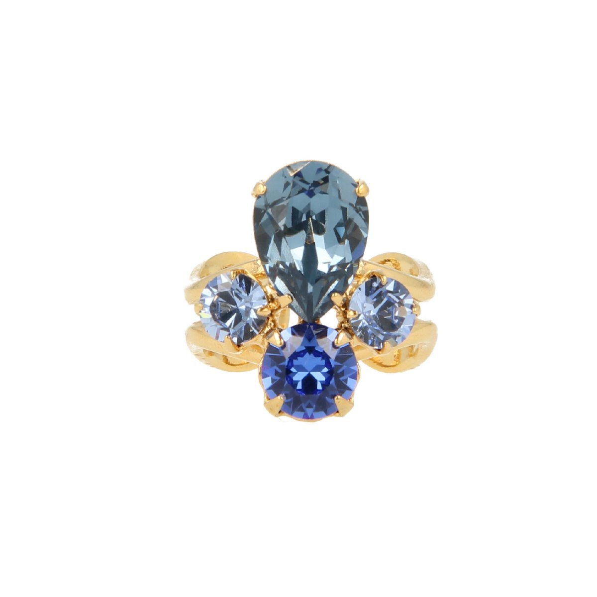 Blauwe Kever Ring Small