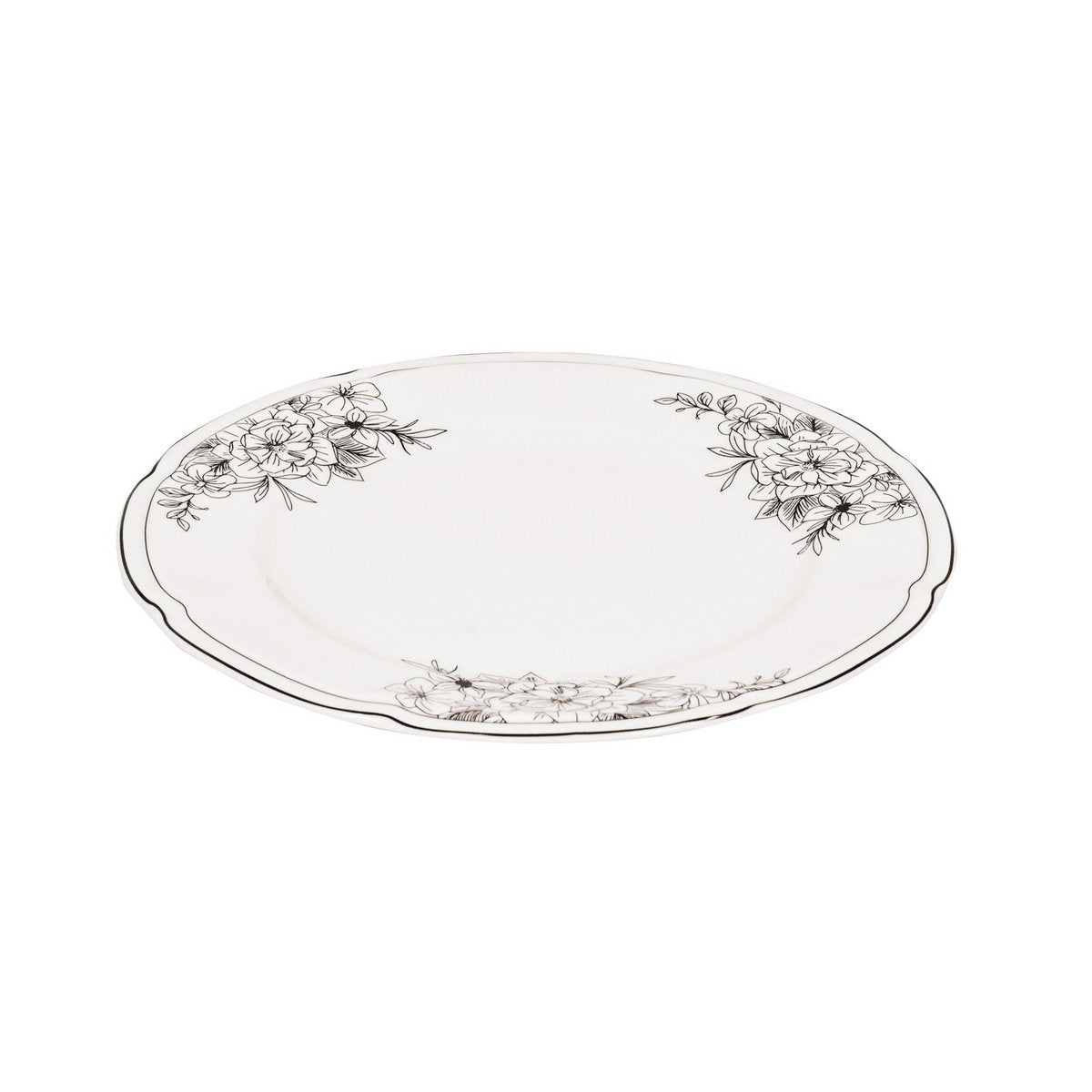 Bord Les Fleurs Newbone China 26x26x1,5cm