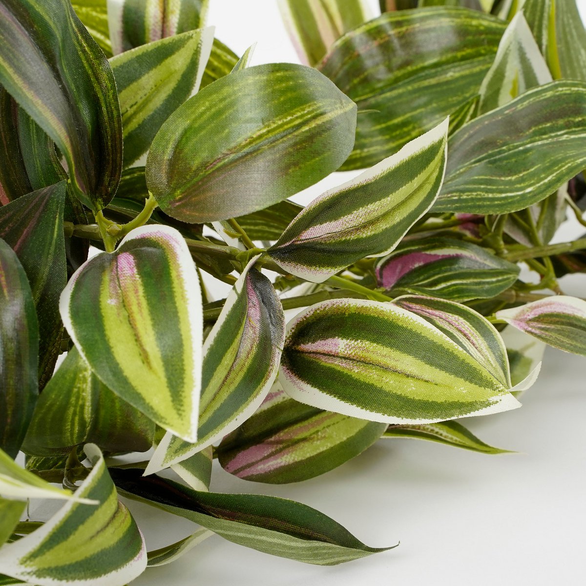 Tradescantia Kunst Hangplant L15 x B20 x H54 cm Groen