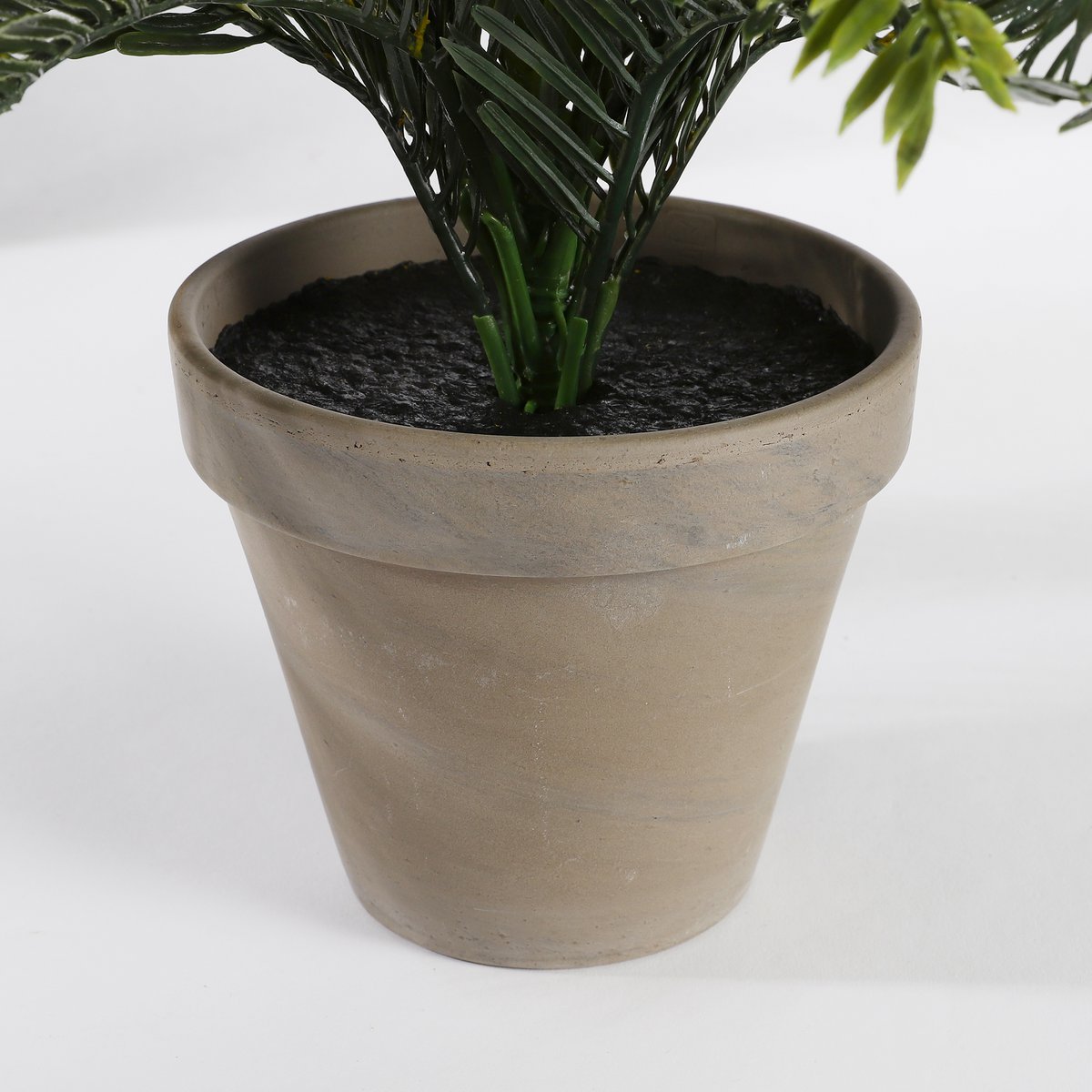 Cycas Palm Kunstplant in Bloempot Stan H37 x Ø44 cm Groen