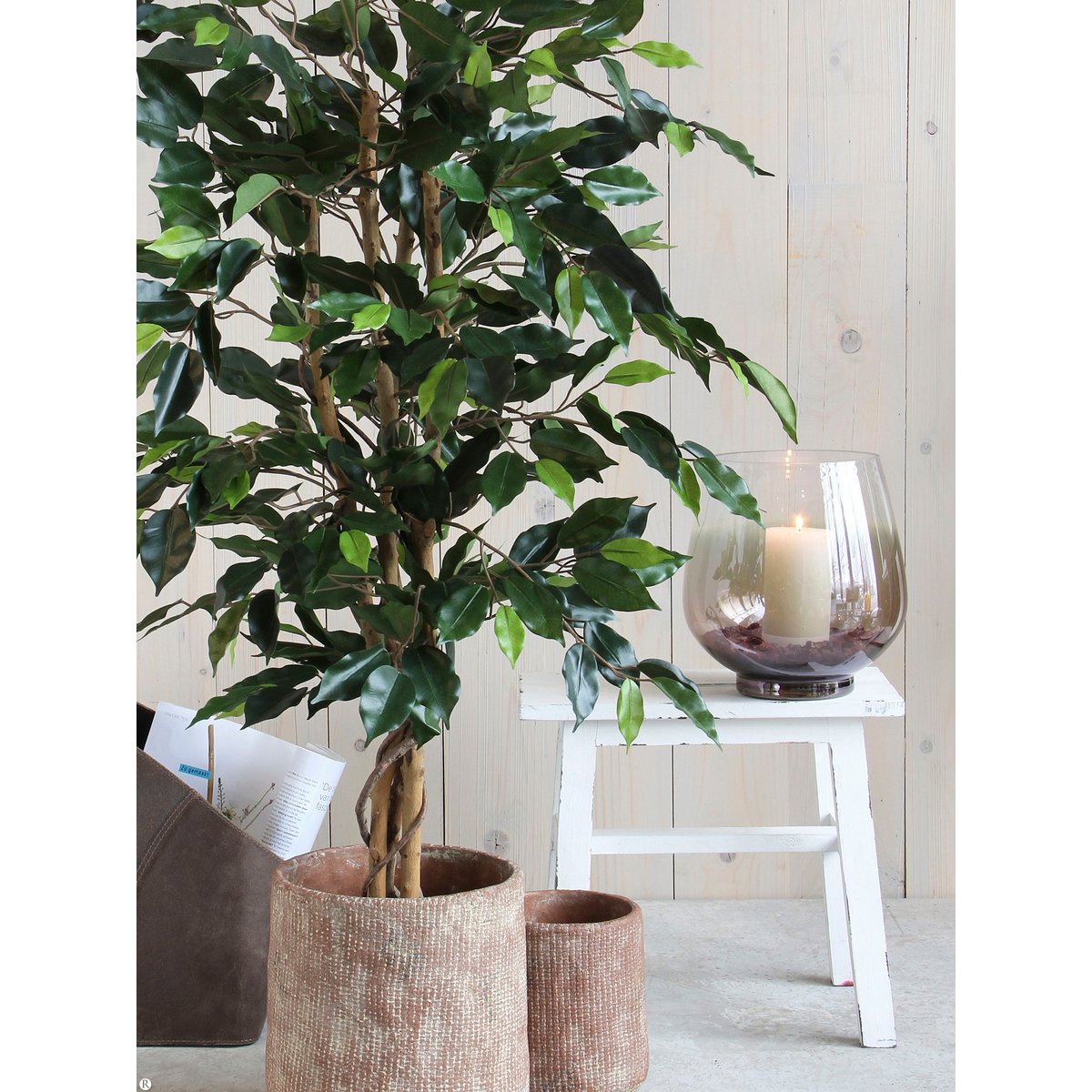 Ficus Kunstplant H150 x Ø85 cm Groen