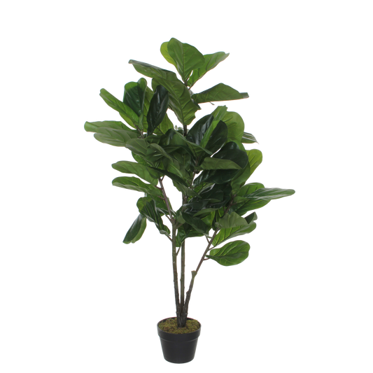 Ficus Lyrata Kunstplant H120 x Ø60 cm Groen