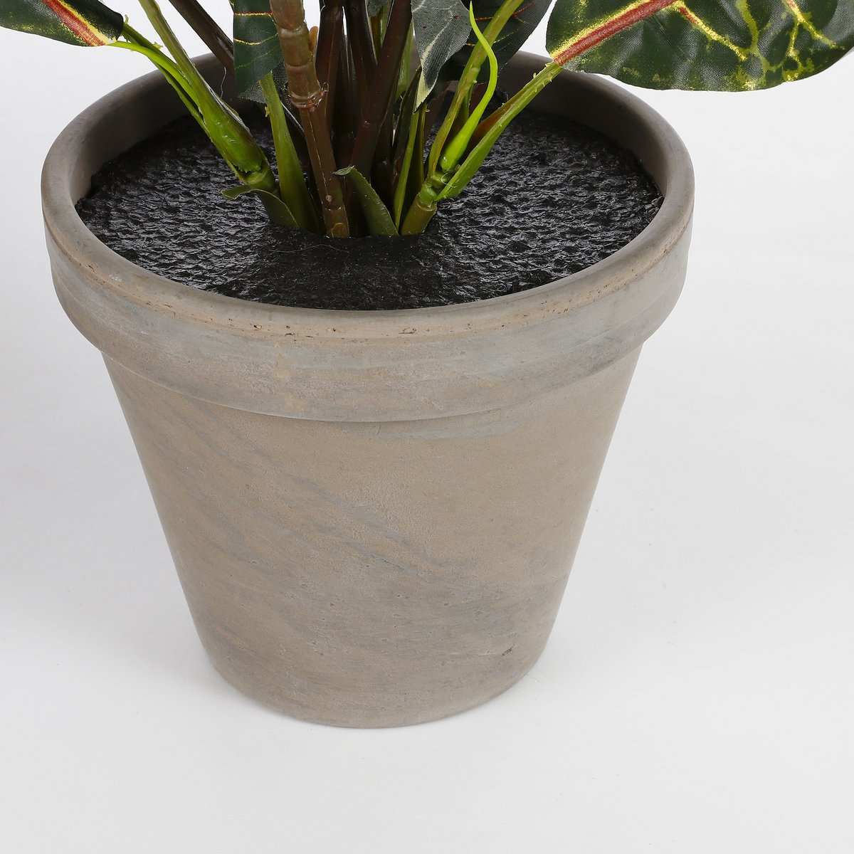 Croton Kunstplant in Bloempot Stan H73 x Ø40 cm Bont